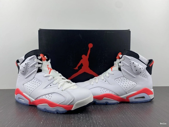 Bmlin Infrared Jordan Retro 384664-123 6 White (2014) 0701